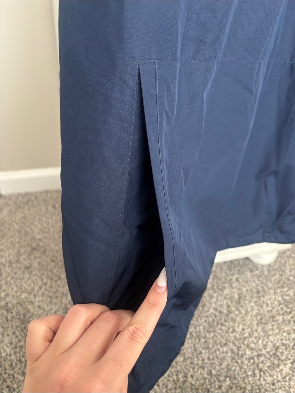 Nike Titans Dark Blue Quarter-Zip Jacket - Picture 4 of 4